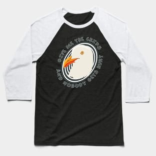 Eat like a seagull Baseball T-Shirt
